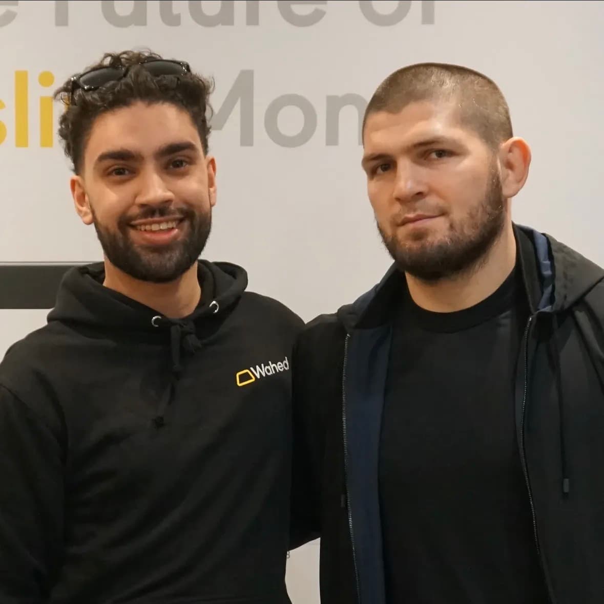 Me with Khabib